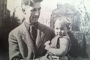 George Orwell e il figlio Richard